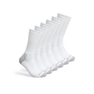 Everyday Work Medium Weight Crew Sock – 6 Pack
