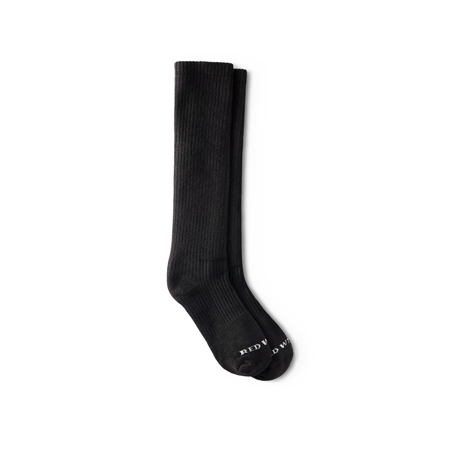 Everyday Work Medium Weight Over-the-Calf Sock Black