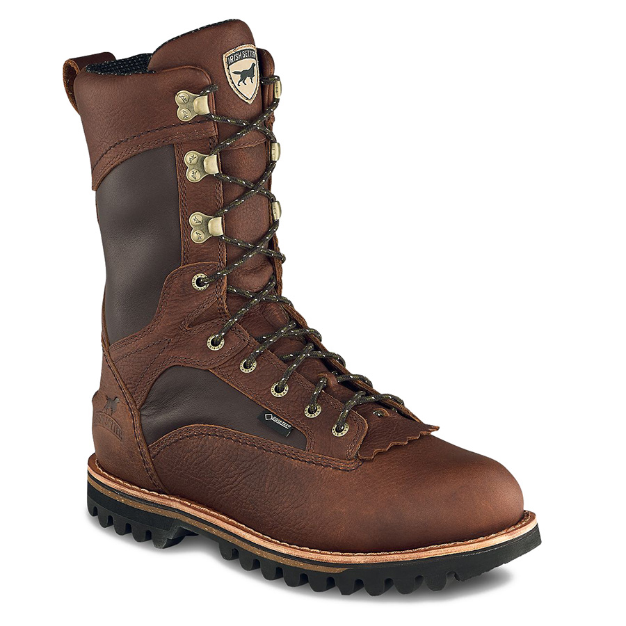 Elk Tracker Men's 12-inch Waterproof Leather and Insulated Boot